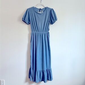 Caution to the Wind Medium Maxi dress with side cut outs